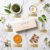 LOVA Skincare Boxes · 7 - in - ONE Capsule Routine · Complete AM & PM Skincare Ritual - skincare capsule - LOVA Skincare